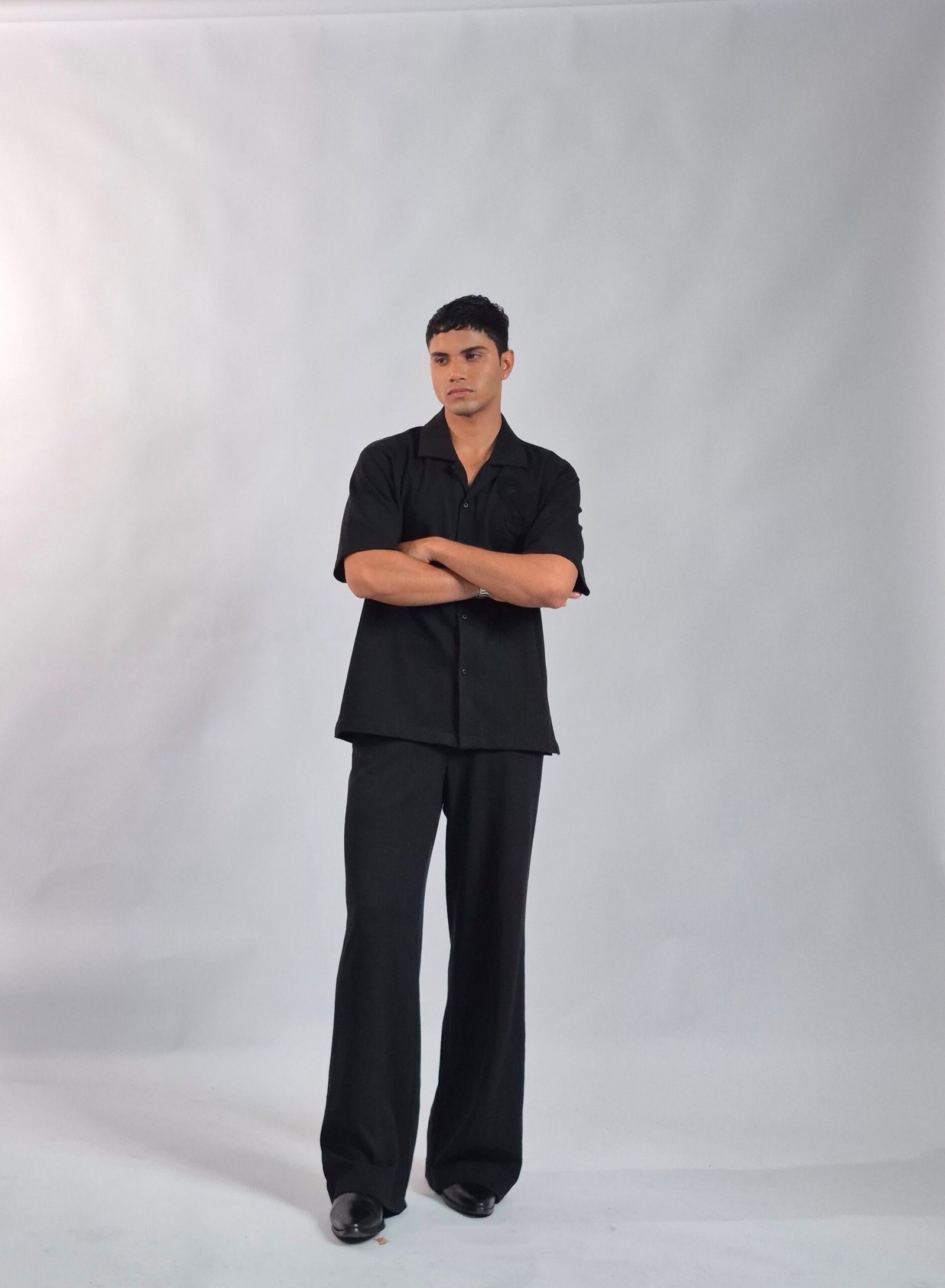 Male model portrait — urban edge